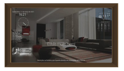 smart mirror, techmirror, espelho inteligente